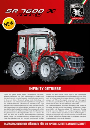 Traktory 4WD Carraro SR 7600 Infinity