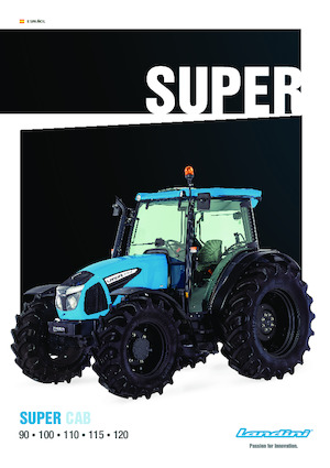 Traktory 4WD Landini Super 115