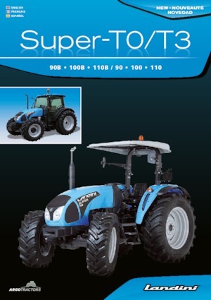 Traktory 4WD Landini Super 90 