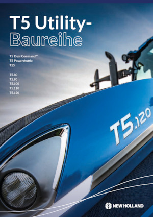 Traktory 4WD New Holland T5.100 DC Cap  