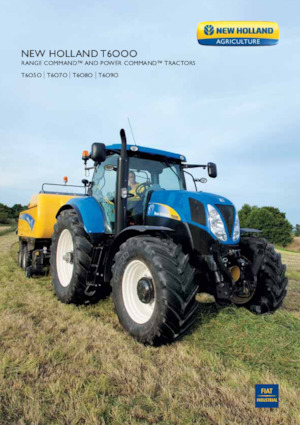 Traktory 4WD New Holland T6070 RC
