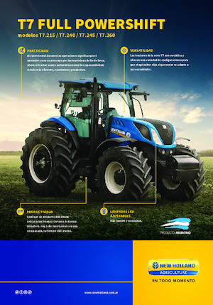 Traktory 4WD New Holland T7.215