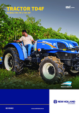Traktory 4WD New Holland TD4.75F