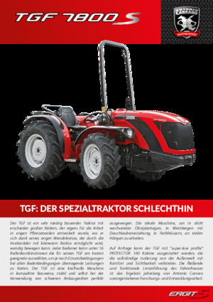 Traktory 4WD Carraro TGF 7800 S
