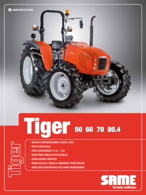 Traktory 4WD SAME Tiger 50