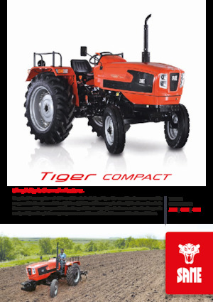 Traktory 4WD SAME Tiger Compact 35 E
