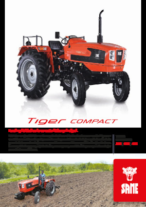Traktory 4WD SAME Tiger Compact 35 E
