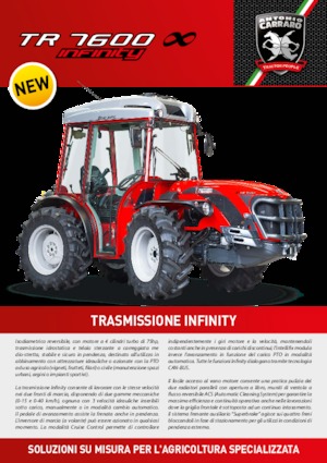 Traktory 4WD Carraro TR 7600 Infinity