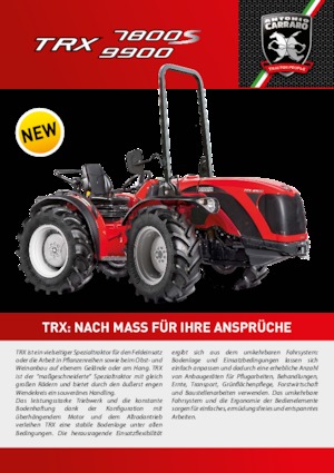 Traktory 4WD Carraro TRX 9900