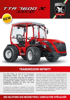 Traktory 4WD Carraro TRX 9900