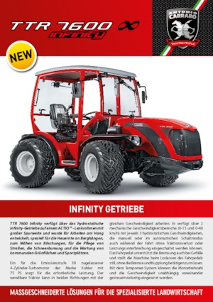 Traktory 4WD Carraro TTR 7600 Infinity
