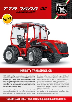 Traktory 4WD Carraro TTR 7600 Infinity