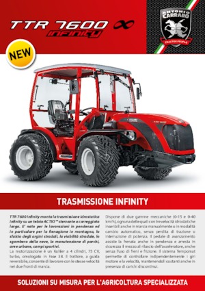 Traktory 4WD Carraro TTR 7600 Infinity