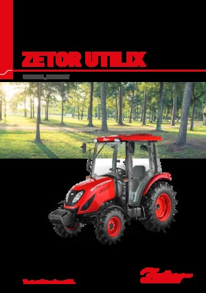 Traktory 4WD Zetor Utilix HT 55