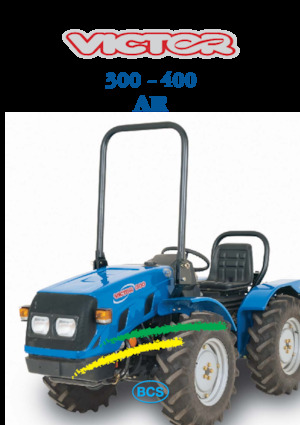 Traktory 4WD BCS Victor 400 AR