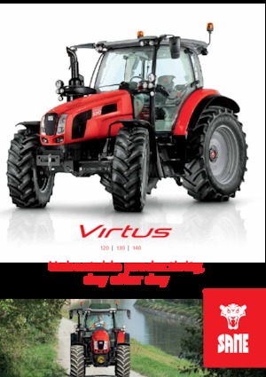 Traktory 4WD SAME Virtus 120 