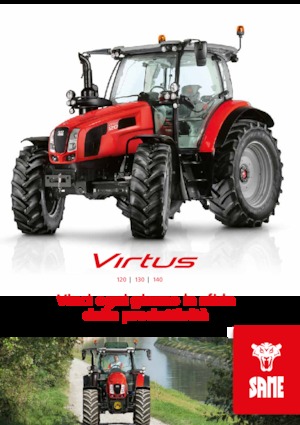 Traktory 4WD SAME Virtus 140 