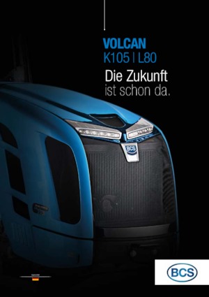 Traktory 4WD BCS Volcan K105 SDT