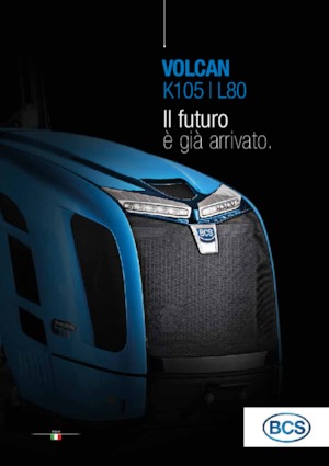 Traktory 4WD BCS Volcan K105 SDT