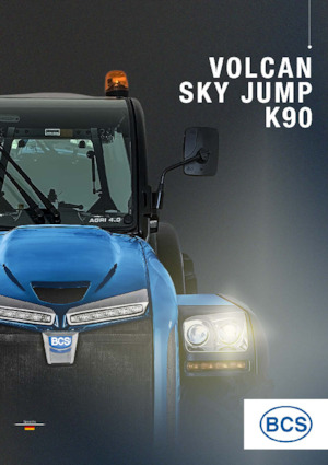 Traktory 4WD BCS Volcan K90 Ai-Tractor 