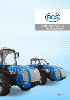 Traktory 4WD BCS Volcan V800 MT