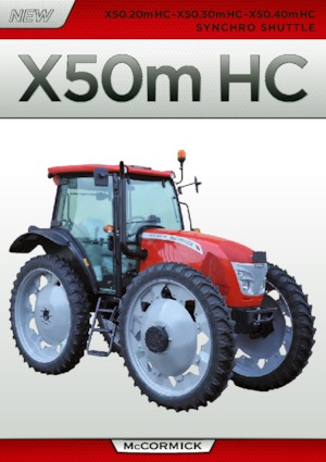 Traktory 4WD McCormick X50.40m-HC