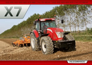 Traktory 4WD McCormick X7.650 P6-Drive