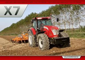 Traktory 4WD McCormick X7.650 P6-Drive