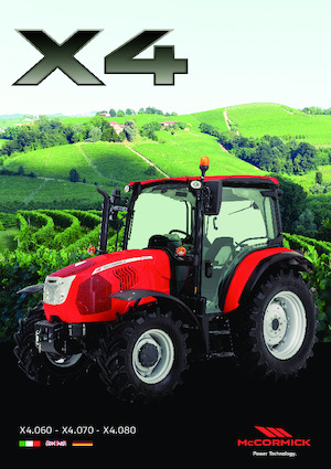 Traktory 4WD McCormick X4.080