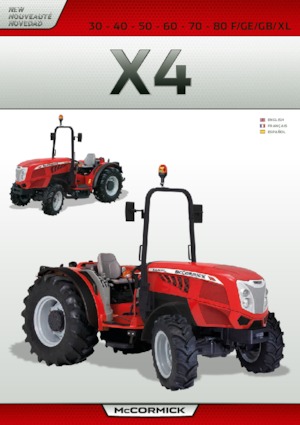 Traktory 4WD McCormick X4.70XL-4