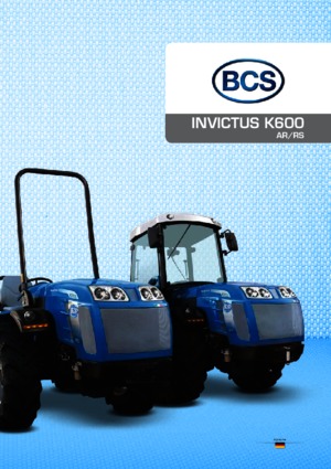 Traktory 4WD BCS Invictus K600 AR