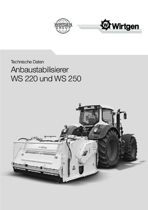 Recyklátory za studena Wirtgen WS 2500