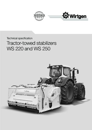 Recyklátory za studena Wirtgen WS 2500