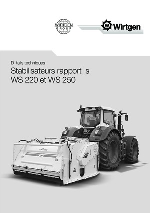 Recyklátory za studena Wirtgen WS 2500