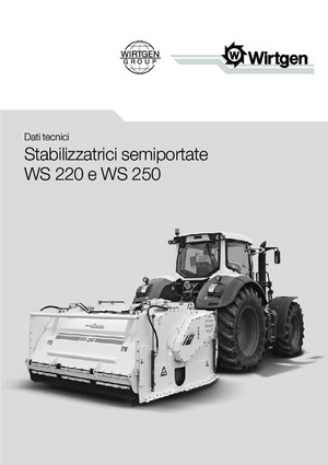 Recyklátory za studena Wirtgen WS 2500