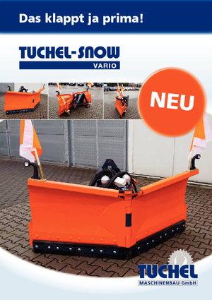 Nastavitelné sněžné pluhy Tuchel Vario 150