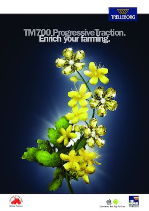 Pneumatiky pro zemědělské stroje Trelleborg TM700 ProgressiveTraction 480/70R38 145 D