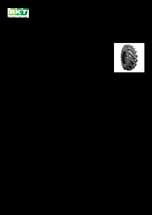 Pneumatiky pro zemědělské stroje BKT TR 136 16.9 - 30