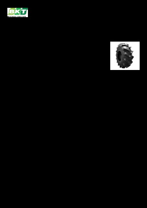 Pneumatiky pro zemědělské stroje BKT TR 273 23.1 - 26