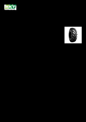 Pneumatiky pro zemědělské stroje BKT TRAC FARM PLUS 16.9 - 28