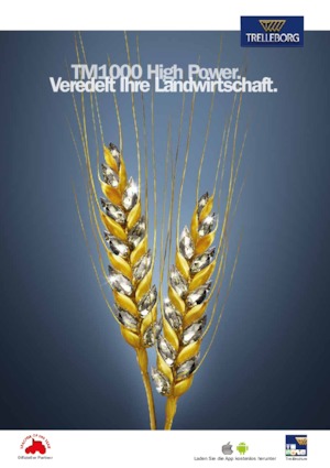 Pneumatiky pro zemědělské stroje Trelleborg TM1000 High Power IF710/60R38 172 D