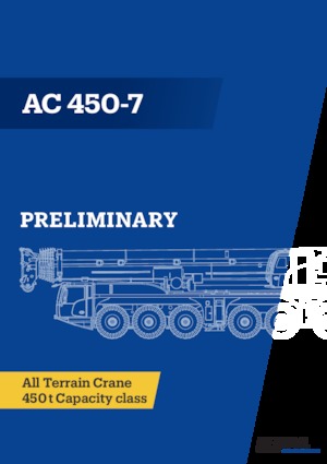 Univerzální terénní jeřáby Demag AC 450-7