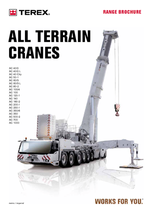 Univerzální terénní jeřáby Terex-Demag AC 100/4 (8x6x8)