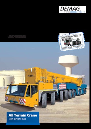 Univerzální terénní jeřáby Demag AC 1000-9