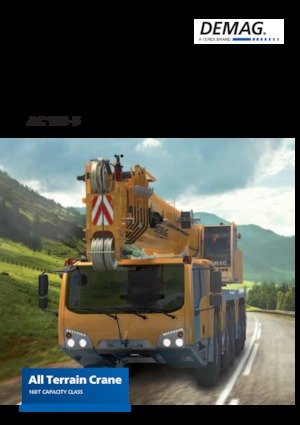 Univerzální terénní jeřáby Demag AC 160-5