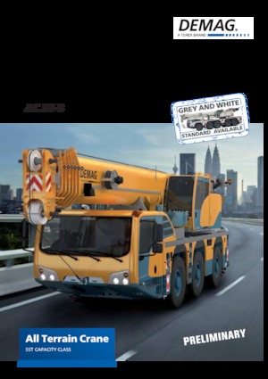 Univerzální terénní jeřáby Demag AC 55-3