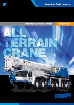 Univerzální terénní jeřáby Tadano ATF 400G-6