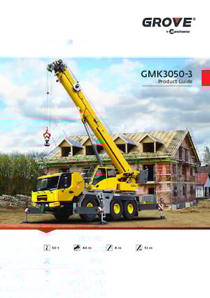 Univerzální terénní jeřáby Grove GMK3050-3