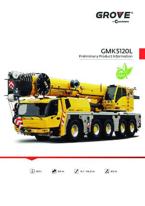 Univerzální terénní jeřáby Grove GMK5120L
