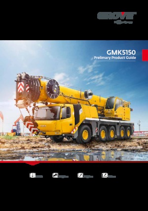 Univerzální terénní jeřáby Grove GMK5150 